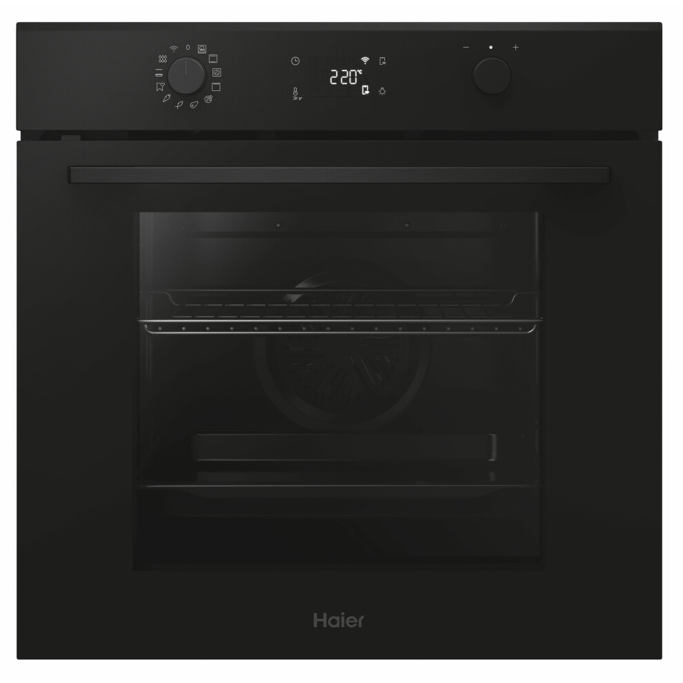 Haier Id Series 2 Built In Electric Single Oven - A++ Rated Black