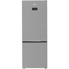 Beko AeroFlow HarvestFresh CNG4793VPS 192cm High Frost Free Fridge Freezer - Stainless Steel Effect - E Rated