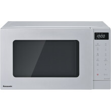 Panasonic GT NN-GT23QMBPQ 20 Litre 26cm High, Freestanding Small Microwave With Grill - Silver