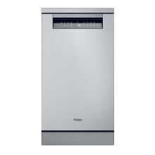 Haier I-Pro Shine Series 5 Slimline Dishwasher - Silver - C Rated
