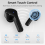 Wireless Bluetooth Earbuds ENC Noise Canceling, HiFi Mic, LED Case(Black) 4