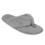 (7/8 UK, Grey) Ladies Stripe Flip Flops with Memory Foam Sole 2