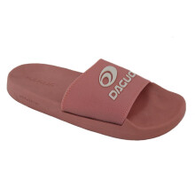 (2 UK Child, Pink) Junior Pool Sliders Open Toe Anti-Slip Sandals