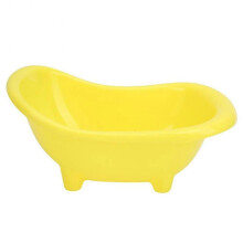3PCS Plastic Shower Bathtub for Small Pets Suitable for Hamsters and Chinchillas, Cute Bathroom Bathing Case for Pet Cleaning