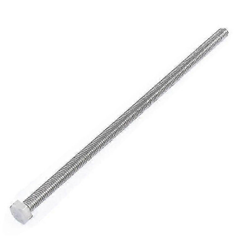 M6 X 150mm Fully Threaded Stainless Steel Hex Head Screw Bolt 4 Pcs 2