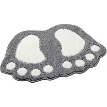 Large Non-Slip Bathroom Shower Mat, Shaggy Bath Mat for Big Feet, Ideal for Home Use