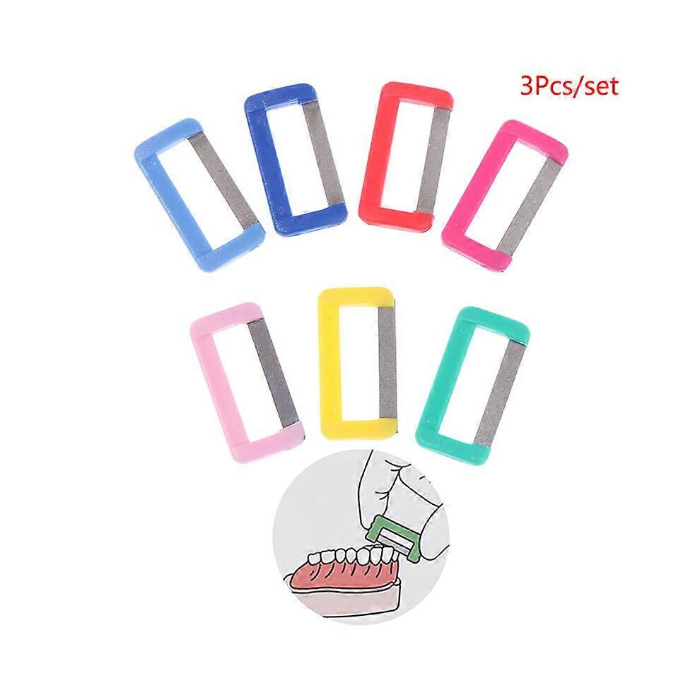 (As Show, One Size) 3X Dental Orthodontics Interproximal Enamel Tooth Polishing Oral Reduced Enamel 4704245248680