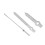 Mens Watch Hour Minute Second Hands Needles Suitable for ETA2836 Movement Silver 1