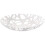 One Size White Fruit Bowls Suitable for Various Home Decor Styles, Model 2497 3