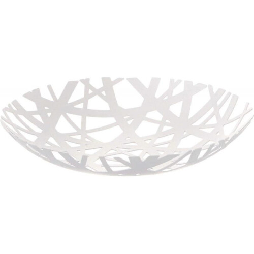 One Size White Fruit Bowls Suitable for Various Home Decor Styles, Model 2497 2