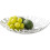 One Size White Fruit Bowls Suitable for Various Home Decor Styles, Model 2497 1