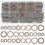 400pcs Copper Flat Washers Sealing Rings Assorted Kit for Plumbing & DIY Projects. 1