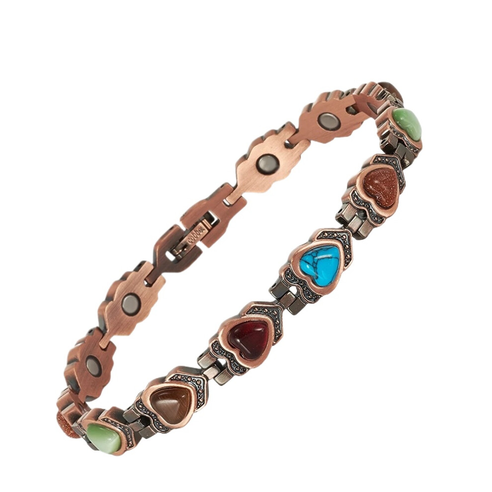 Pure Copper Magnetic Bracelet for Men and Women – Wellness Therapy Cuff
