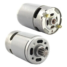 21V 12teeth 8.8Mm Rs550 Motor 9 12 Teeth Gear 3mm Shaft for Cordless Charge Drill Screwdriver