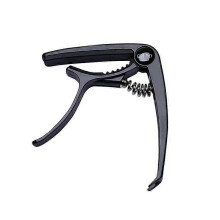 (As show, One size) Zinc Alloy Guitar Capo (Black), Metal Capo, Ukulele Clip, Thumbnails, Capo Guitar Accessories