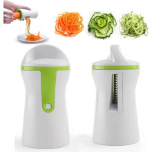 (As show, One size) Vegetable Spiral Spaghetti Vegetable Cutter,Vegetable Slicer,Mengger Manual Spiral Slicer for Zucchini Spaghetti Noodles Tagliatelle Carrot Cucumber S