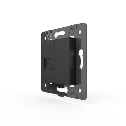 Black Eu St ard Socket Module for Computer Funtion Key