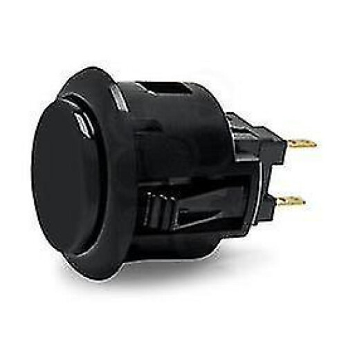 Black Round Copy Push Button Parts