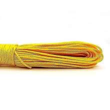 Yellow 100ft One st Cores Paracord Rope for Jewelry