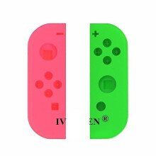 Pink Green Nitendo Switch Ns Joycon Controller Housing Shell Case Cover