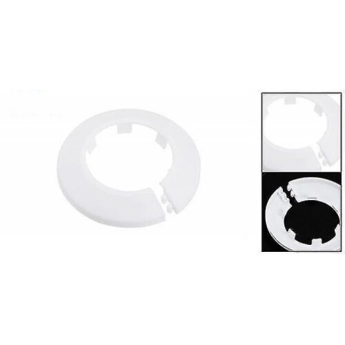 63 mm diameter buisafdekking decoratie, flens waterpijp cover decoratie, radiator PP kunststof rozet kraag pijp cover voor muur pijp buis decoratie 2 stuks
