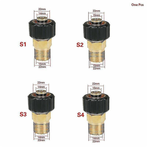 S4 High Pressure Washer Adapter Foam Lance Male Thread 2