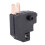 2pcs Brake Light Switch Universal Motorcycle Right Brake Light Switch Black 5