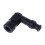 Black High Performance Spark Plug Cap 1