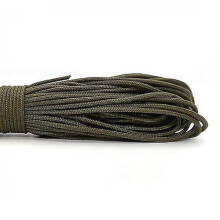 Army Green 50ft One st Cores Paracord Rope for Jewelry
