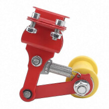 (red) Chain Tensioner - Adjuster Chain Tensioner Bolt On Roller Motorcycle Link Length Modified Universal Accessories Tool 1pcD-