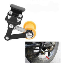 (black) Chain Tensioner - Adjuster Chain Tensioner Bolt On Roller Motorcycle Link Length Modified Universal Accessories Tool 1pcD-