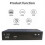 DVB T2 HEVC 265 Digital TV Tuner DVB-T2 265 1080P HD Decoder USB Terrestrial TV Receiver EPG Set Top Box,EU Plug 2