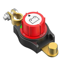 Top Post Battery Disconnect Switch 12v,Battery Kills Switch Negative on/Off 12-48V Top Post Battery Switch for Cars