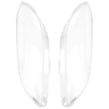 1Pair Car Front Headlamp cover for Mazda 3 2006-2012 Headlight Headlamp Waterproof Clear Lens Auto Shell Cover Left & Right
