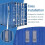 8pack Shipping Container Air Vent Kit Heavy Duty Shipping Container Accessories Flow Ventilation Kit 5