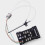 Digital Airspeed Sensor Kit Differential PITOT Pitot Tube Air Speed Meter for PX4 Autopilot(C) 5