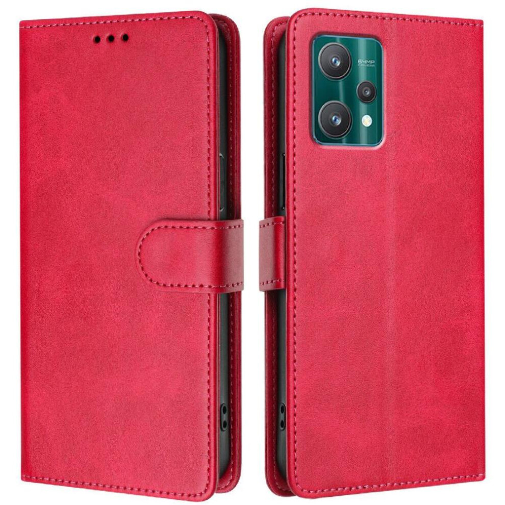 (Rose ) Classic Style Flip Case For Motorola Moto X40 Magnetic Closure Rfid Blocking Shockproof Wallet Case Card Holder Red 764563634002