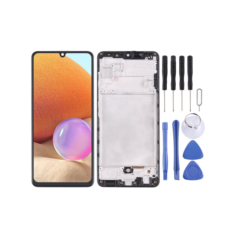 (1 Stück) - Für Samsung Galaxy A32 Sm-A325 (4G-Version) Lcd-Touchscreen 7307955128517