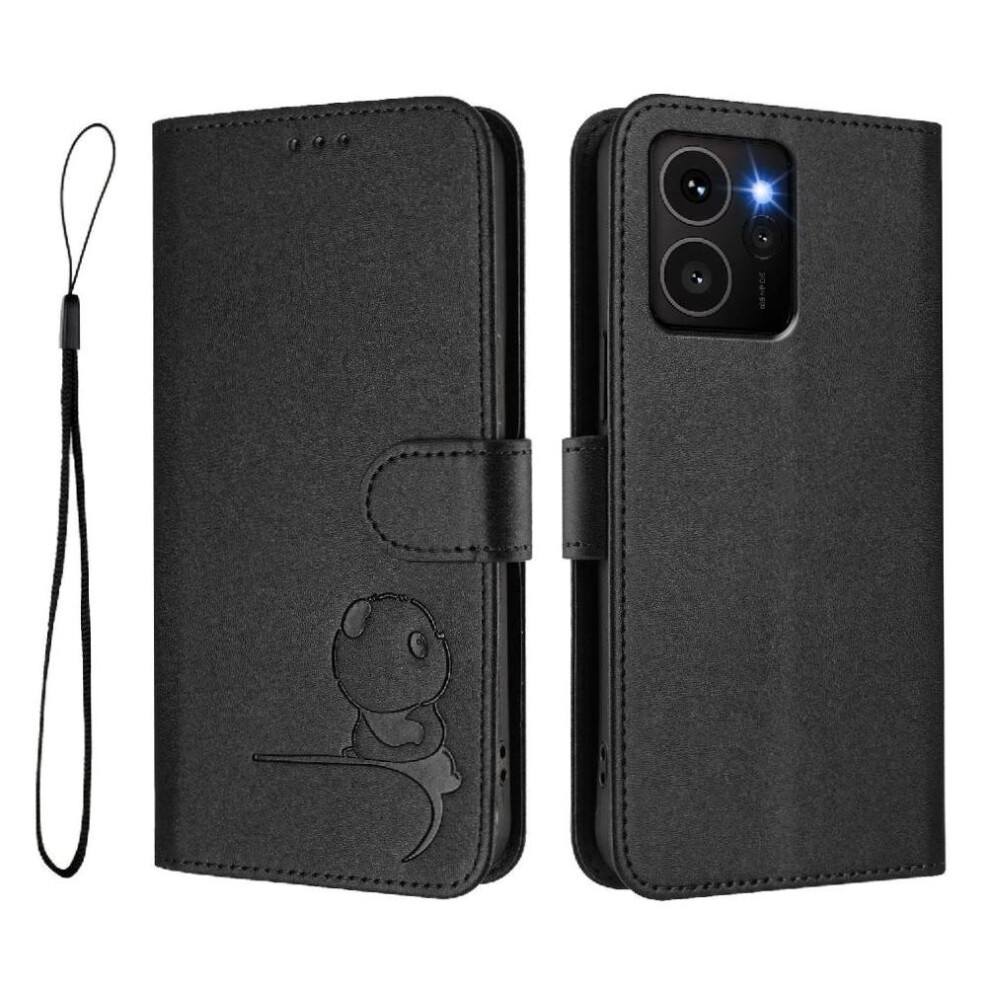 (Black) Phone Case For Nokia Hmd Skyline Card Slots Holder Kickstand Pu Leather Magnetic Rfid Blocking Flip Folio Black 764563635948