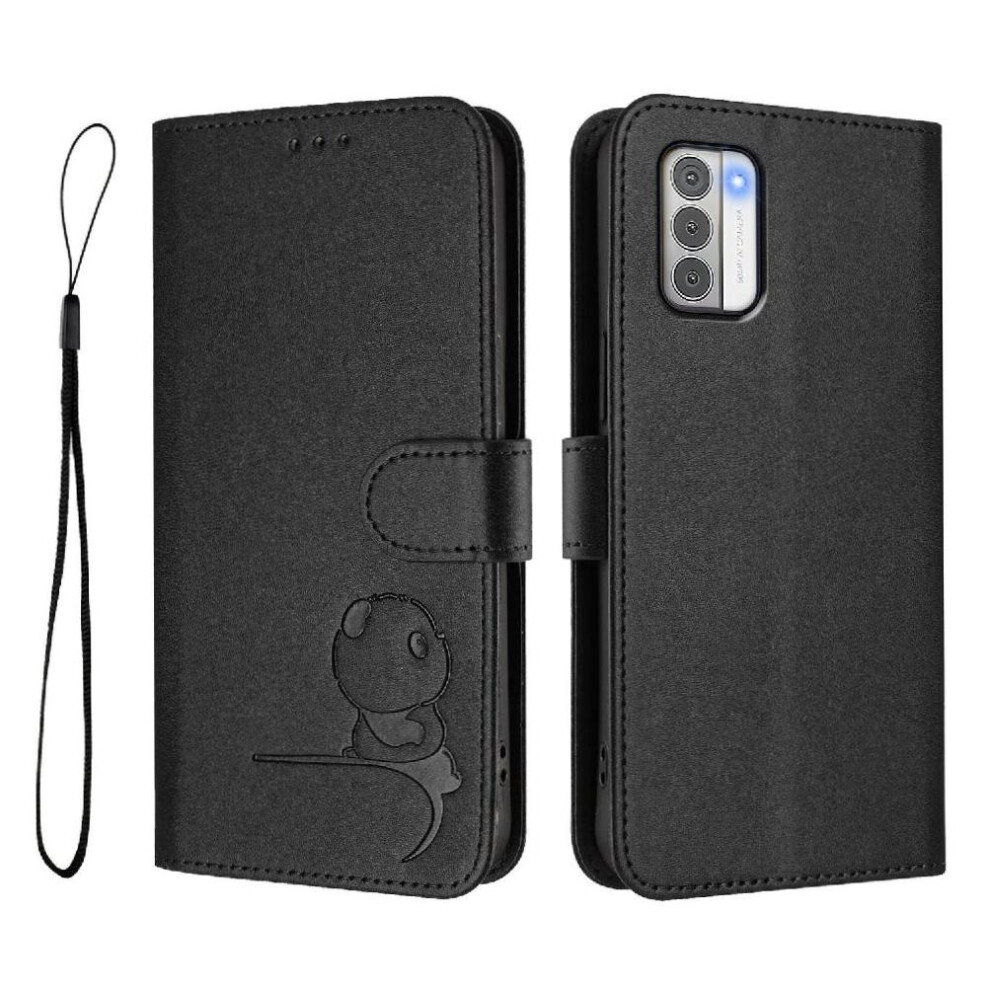 (Black) Phone Case For Nokia G42 Rfid Blocking Card Slots Holder Kickstand Pu Leather Magnetic Flip Folio Black 764563636068