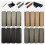 (Grey Slatted Boards, 5) Square Slatted Composite Cladding Plastic Exterior - 2