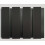 (Grey Slatted Boards, 25) Square Slatted Composite Cladding Plastic Exterior - 3
