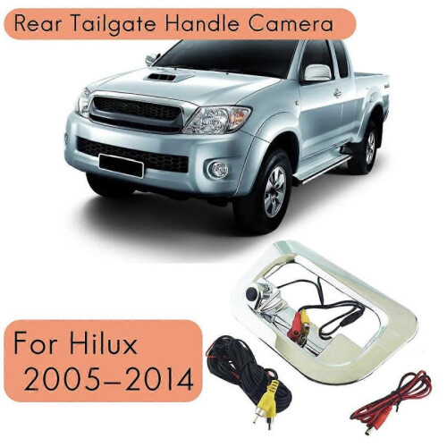 For Toyota Hilux 2005-2014 Rear Tailgate Handle Camera Rearview Camera Backup Camera Reverse Parking Camera 1
