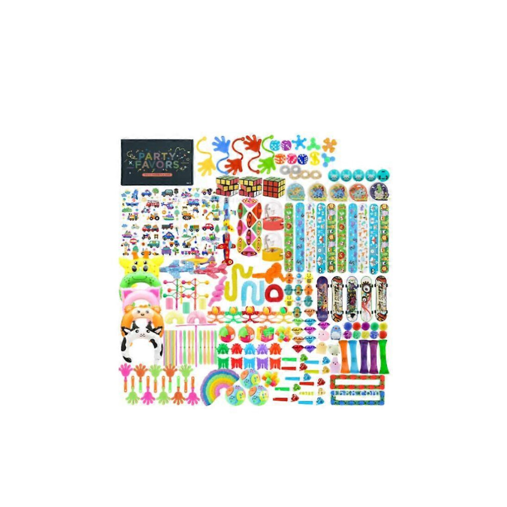 (As show, One size) 200PCS Pinata Kids Decompression Toy Set Stuffed Gift Reward Toy for Girls Boys-image-OPC-PHNYYVG-NEW