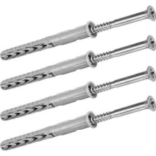 (4, Fixing Bolts Packet of 20) Composite WPC Decking Board Embossed Woodgrain choose from Boards Joist Trim Set