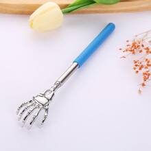 (As show, One size) Blue Telescopic Back Scratcher - Excellent For Scratching Your Back (1)