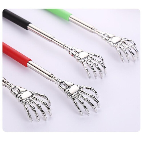 (As show, One size) Blue Telescopic Back Scratcher - Excellent For Scratching Your Back (1) 2