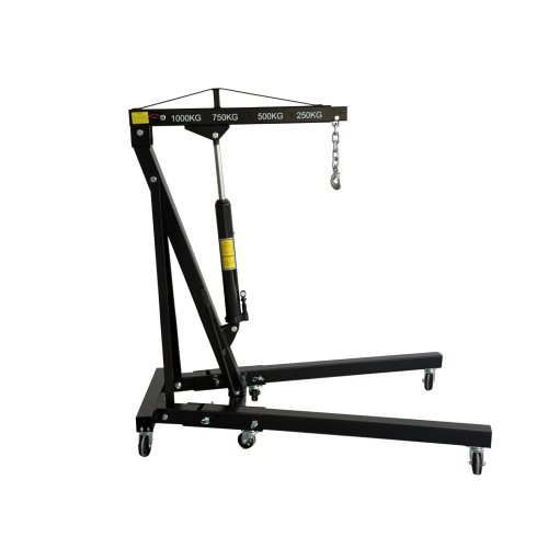 Mechanics 1 Ton Professional Folding Engine Crane Hoist Lift 1