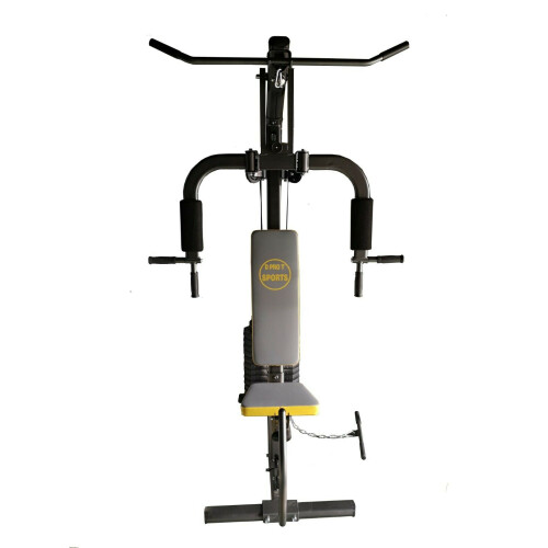 Adjustable Home Multi Gym 70KG Plates Preacher Pulley Exercise Machine Lats 2