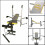 Multipurpose Bench Weight Training Multi Gym Fitness Butterfly Exercise Incline  - 2